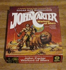 SPI John Carter Warlord of Mars Sci-Fi Game UNPUNCHED MIB 1979