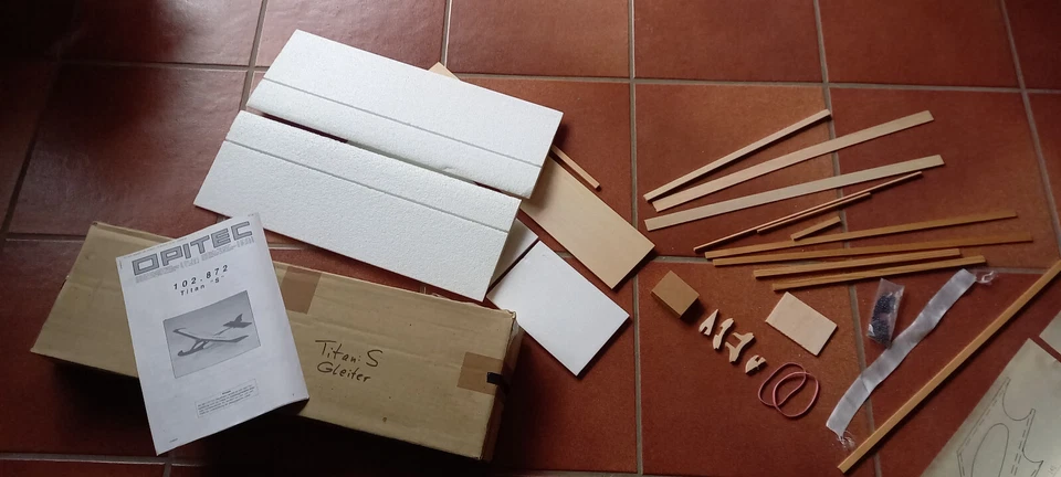 Segelflugmodell für Anfänger Opitec Bausatz Titan "S" - Bild 4 von 4
