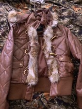 Coogi Brown Jacket Size Small