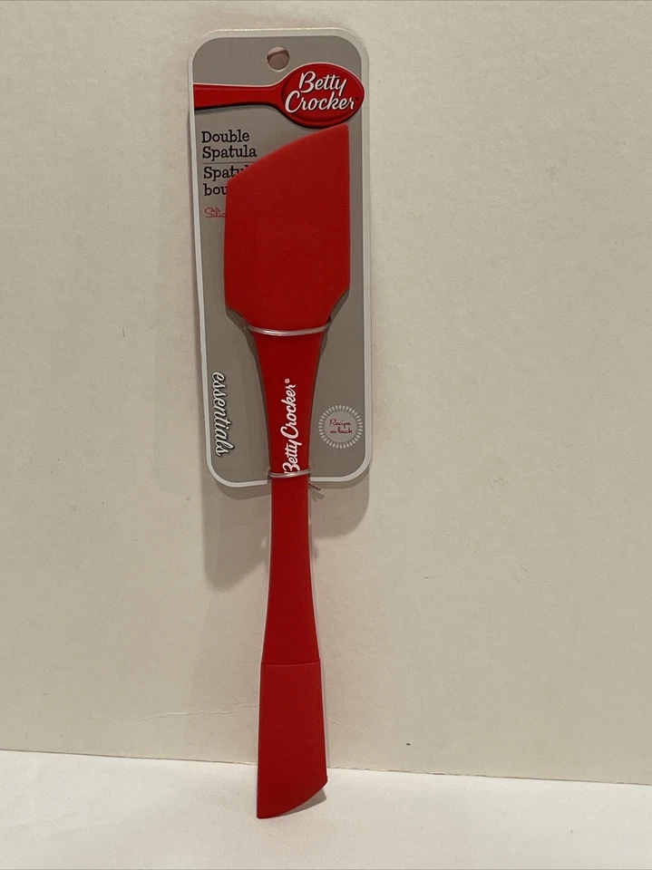 Juego de espátulas de silicona Betty Crocker y cucharas medidoras de plástico ~ 6 piezas en total Foto 4 de 4