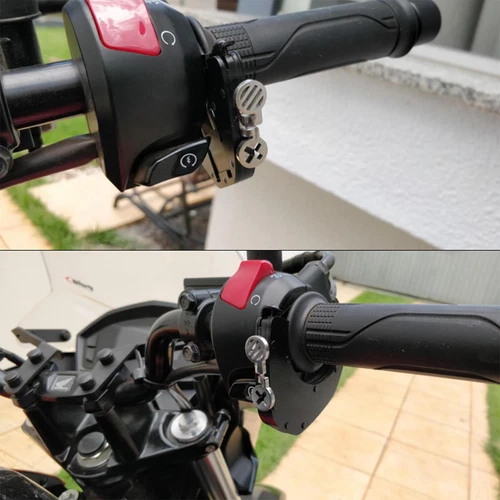 Universal Motorcycle Cruise Control Throttle Lock Assist Top Assist Kit - Bild 9 von 13