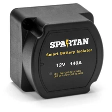 Spartan Power Smart Dual Battery Isolator 12V 140A Voltage Sensitive Relay VS...