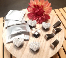 Rhinestone Bling Heart Butterfly Air Vent Clips, 5 Pcs  Car Air Fresheners