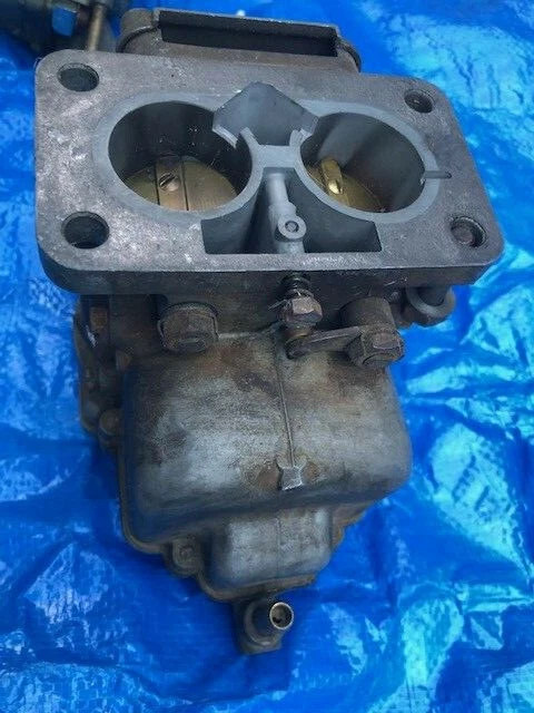 Carburador síncrono de tiro descendente Weber 34 DAS para Fiat / Osca 2100 / 1600S Foto 4 de 4