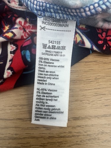 Nuovo abito monsonico UK 16 Heidy maglia senza maniche floreale vacanza - Foto 10 di 10