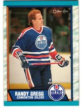 1989-90 O-Pee-Chee #229 Randy Gregg Edmonton Oilers