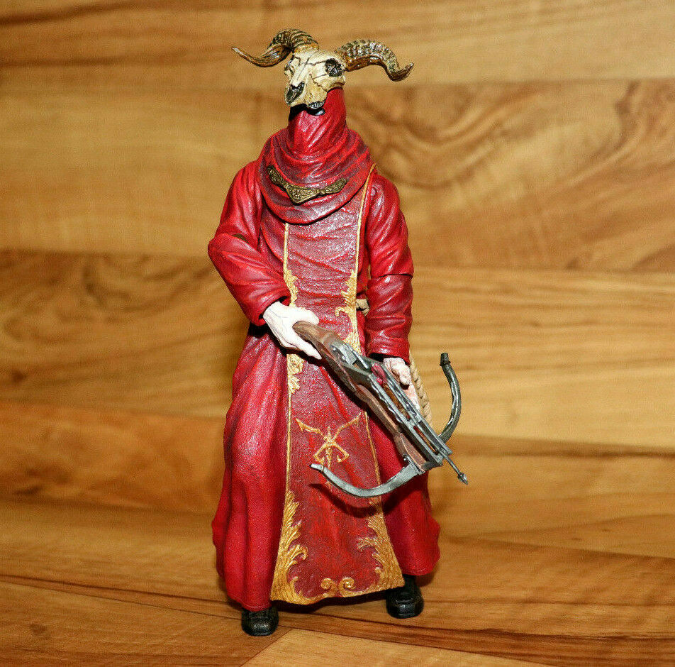 NECA社製CAPCOM[biohazard④凶悪モンスター3体]未開封品! Resident evil Biohazard 4 ILLUMINADOS MONKS Red Monk Action Figure