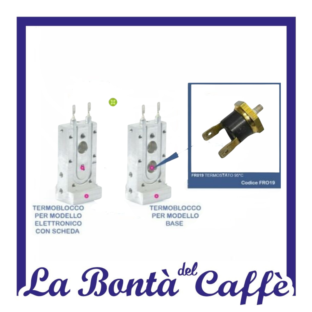 Resistenza E Termostati Frog Kit Rigenerazione Temperatura Macchina Caffè Frog - Resistenza Termostati 165 95 Per Didiesse Kit Riparazione Caffè Espresso - Foto 6