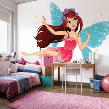 VINYL Fototapete XXL TAPETE für Mädchen fabelhafte Fee 2836