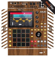 Akai MPC One Skin Wood 2 Protective Decal StyleFlip Skins