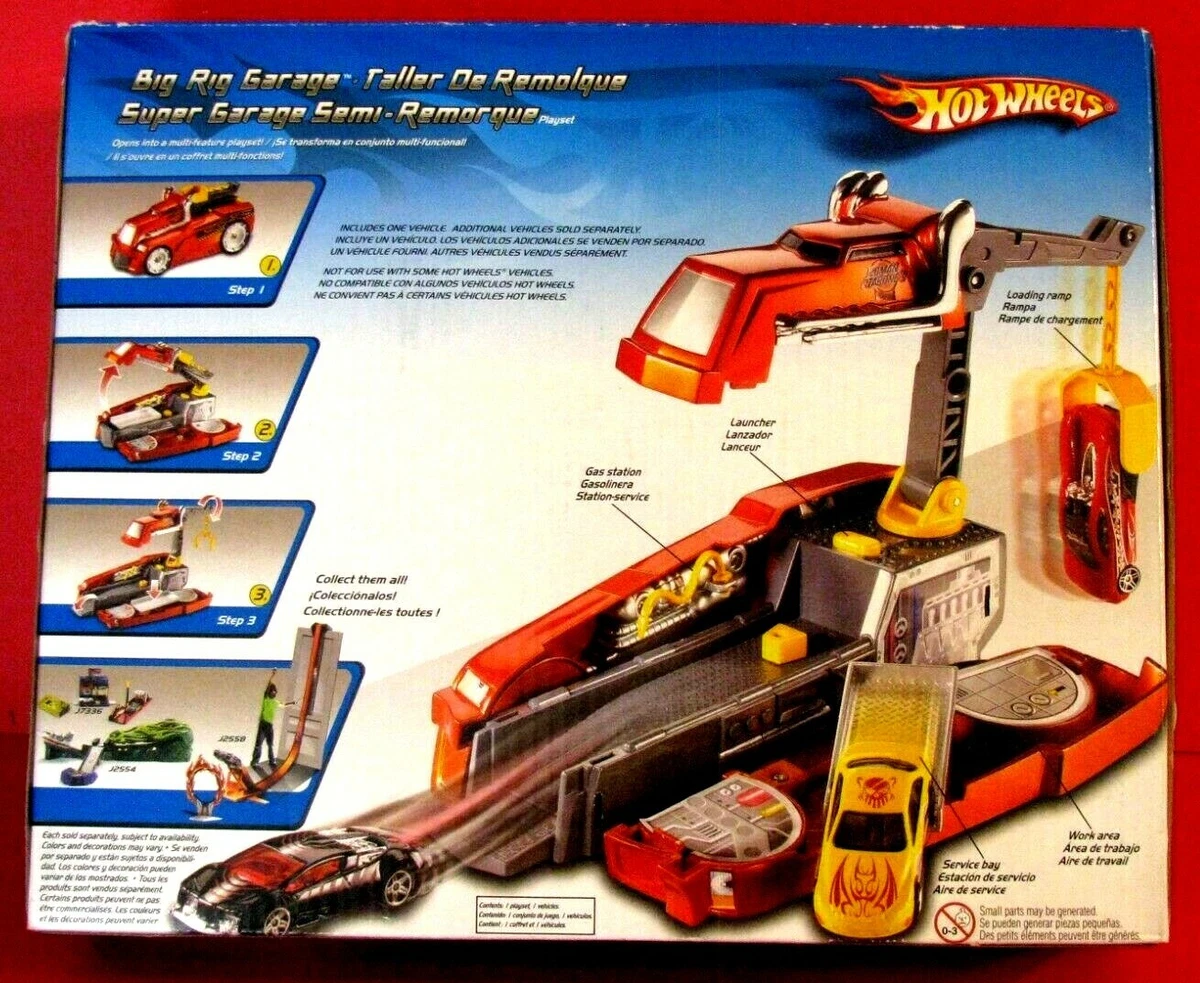 Big hot wheels best sale garage