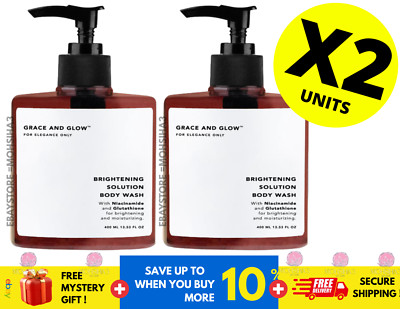 Grace And Glow: Black Opium Brightening Solution Body Wash -400ml ( X 2 )