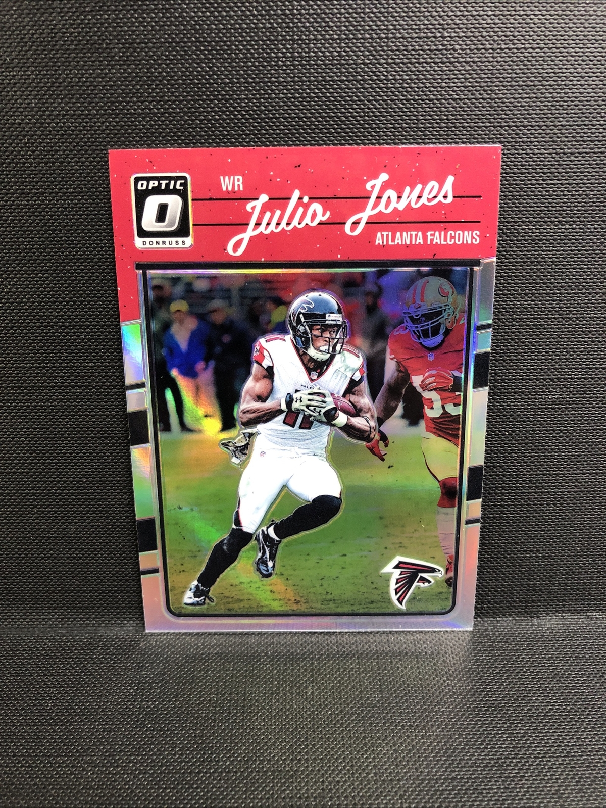 Julio Jones 2016 Donruss Optic Silver Holo  Atlanta Falcons Football -A2L