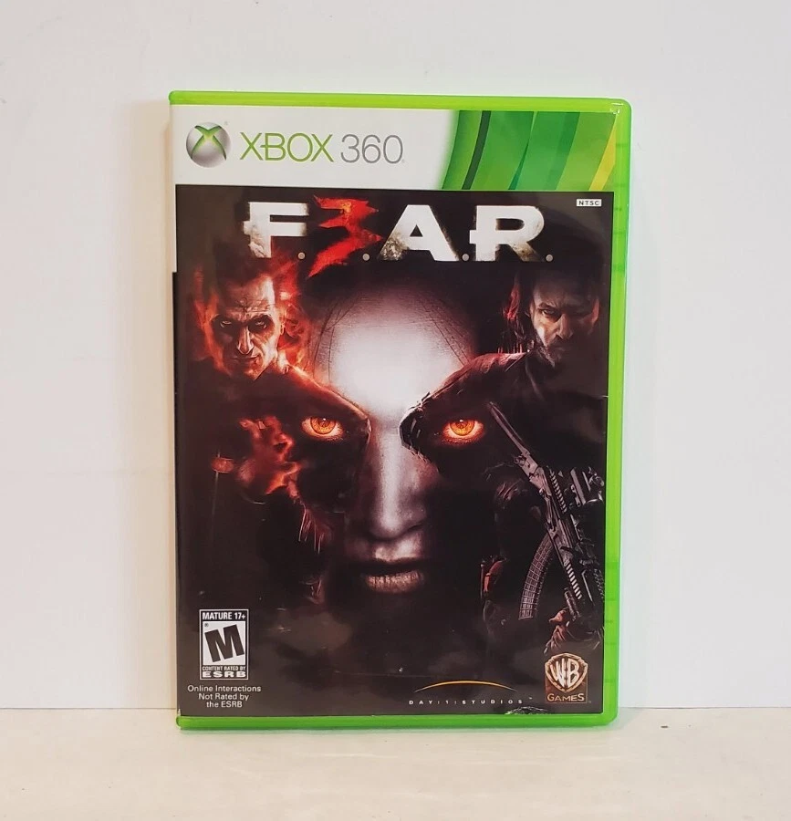 F.E.A.R. 3 (Microsoft Xbox 360, 2011) with Manual and Content Download  883929182862