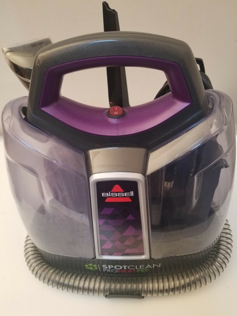 bissell spotclean proheat pet portable carpet cleaner 2513w reviews