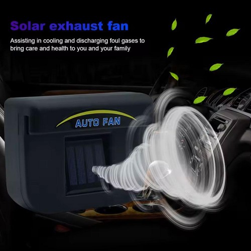 Solar Powered Car Cooling Device Car Interior Exhaust Fan Ventilation Fan N h6kw - Picture 6 of 13