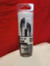 New Magnavox Stable Fit Earphones Black