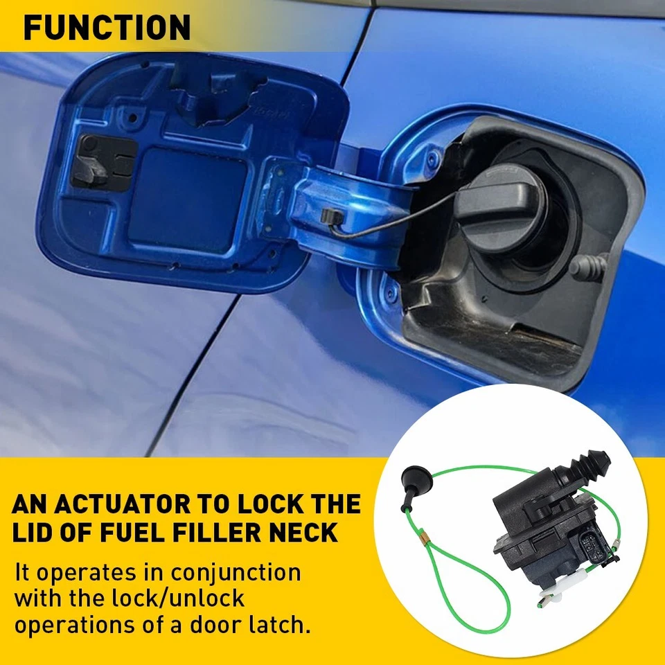 Fuel Lid Actuator Gas Door Assembly Fit For 2016-2021 Honda Civic 74700TBAA02 - Image 4 of 4