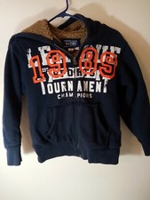 The Children's Place Boys Size Medium 7/8 Zip Up Hoodie Sherpa Lined.