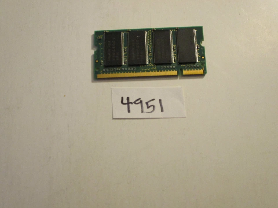 Hynix 512Mb 333Mhz PC2700 200pin DDR1 SODIMM laptop memory RAM (4951) - Image 2 of 2