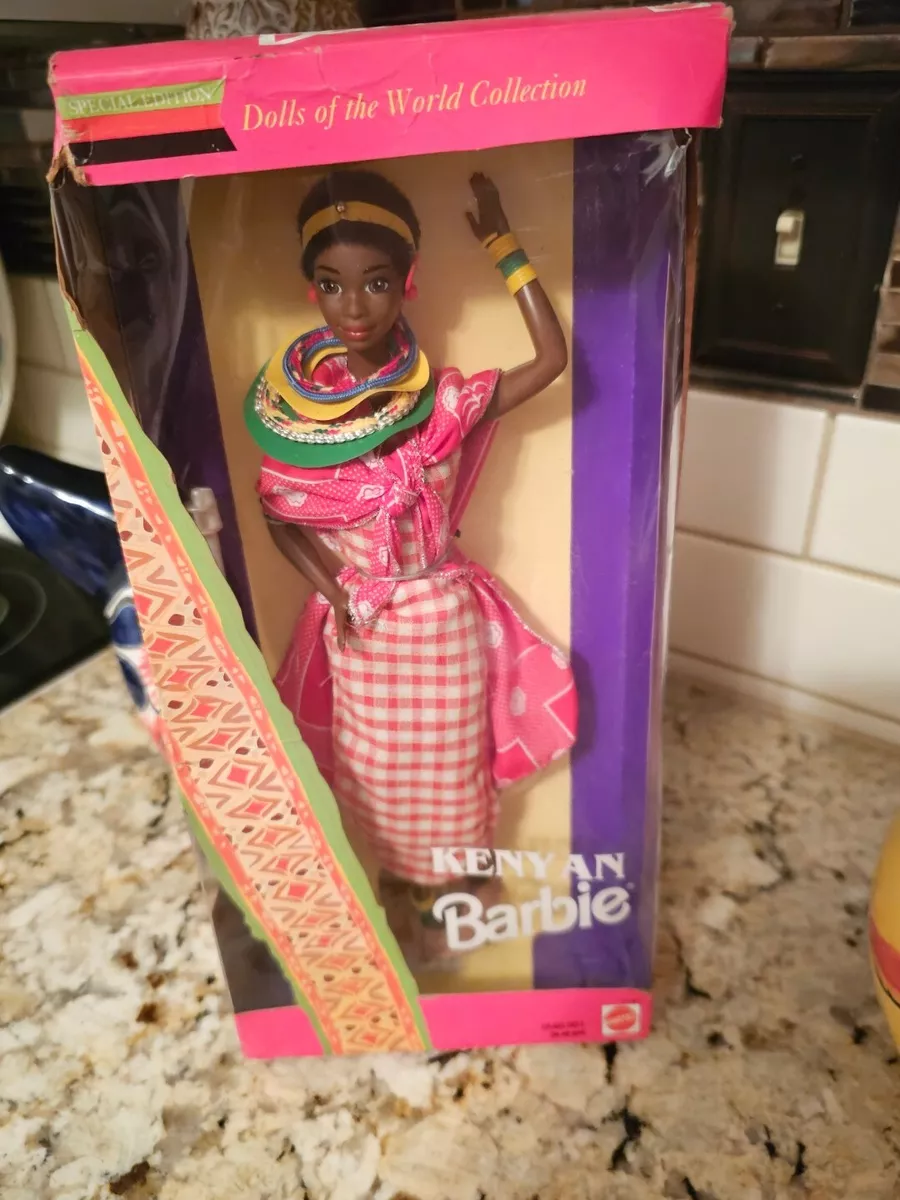 Barbie Doll Mattel Dolls of the World Collection Kenyan Barbie