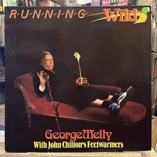 [JAZZ/BLUES]~EXC LP~GEORGE MELLY & The FEETWARMERS~Running Wild~[1986~PRT]~UK Im