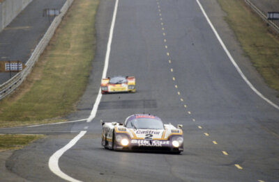 Jan Lammers Johnny Dumfries Jaguar XJR-9 LM - Jaguar TWR 1988 Old Photo 5