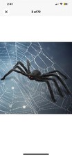 Halloween Giant Stretchy Spider Web Scary Soft Stretchy Plush Toy Haunted House