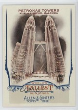 2012 Topps Allen & Ginter's World's Tallest Buildings Petronas Towers #WTB3 18kx