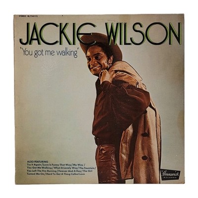 JACKIE WILSON You Got Me Walking 1971 Vinyl LP Brunswick BL 754172 Funk Soul