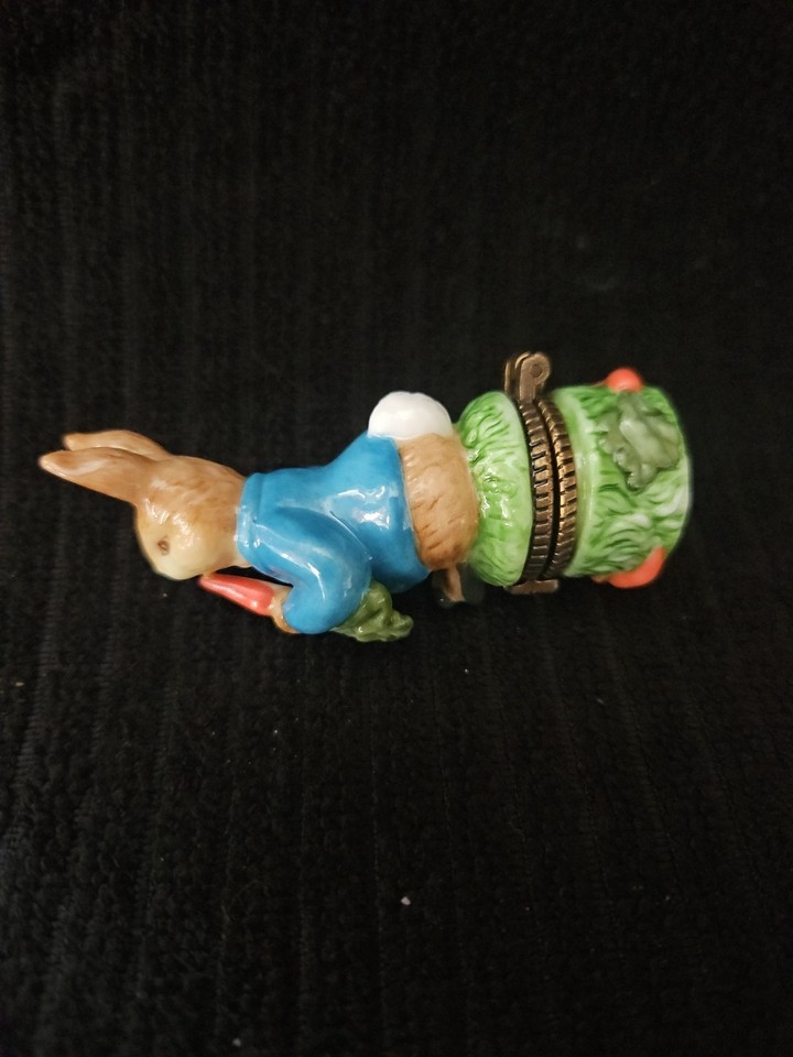 Beatrix Potter Peter Rabbit with Carrot Hinged Box Midwest PHB Limited ...