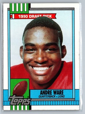 1990 Topps #349b Andre Ware