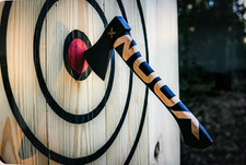 Woox Volante 14" Throwing Axe Black Logo Handle