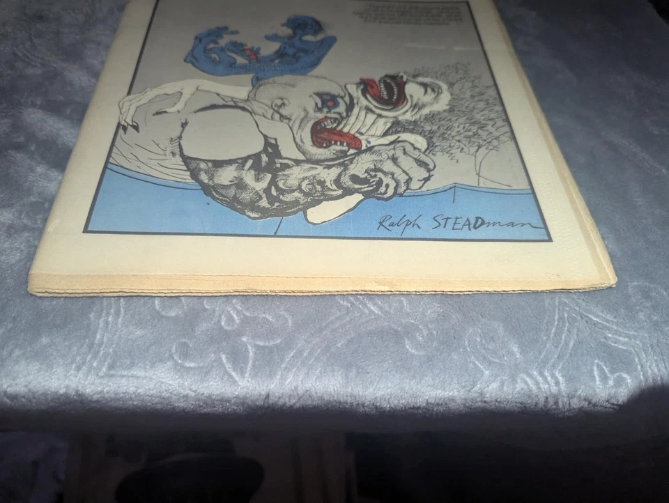 Rolling Stone Magazine #96 Nov 25, 1971 Fear & Loathing in Las Vegas Steadman Foto 2 de 4