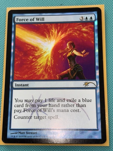 MTG Force of Will Judge Foil Card