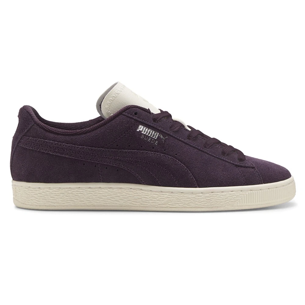 PUMA Suede Premium Lace Up Mens Purple Sneakers Casual Shoes 39842403