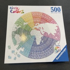 500 Teile Puzzle- Ravensburger Puzzle Circle of Colors - Mandala 17168
