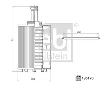FEBI BILSTEIN Ölfilter  u.a. für FERRARI, MASERATI