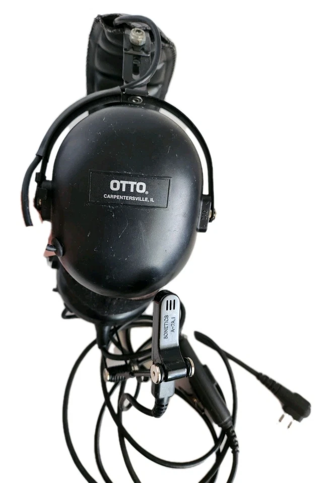 Auriculares de comunicación bidireccional OTTO con cancelación de ruido con micrófono de alta resistencia envío gratuito Foto 2 de 4