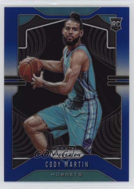 2019-20 Panini Prizm Rookie Blue Ice Prizm 126/99 Cody Martin #278 2h5