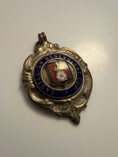 Vintage Eastleigh Benevolent Cup Winners 1952 J Lemar Enamel Football Medal