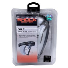 Shock Doctor Core Supporter With BioFlex Cup Mens S Large Cup 30-32 Waist