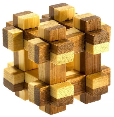 5425004731234 Łamigłówka 3D Bamboo Prison House poziom 4/4 EUREKA 3D