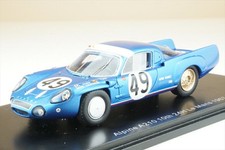 Spark 1/43 Alpine A210 #49 1967 Le Mans 24H 10th Place de Cortanze Le Guellec S5