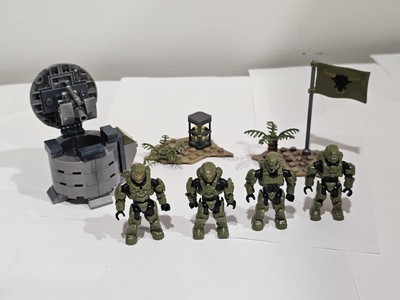 Halo Mega Bloks Construx UNSC Fireteam Taurus CNG63