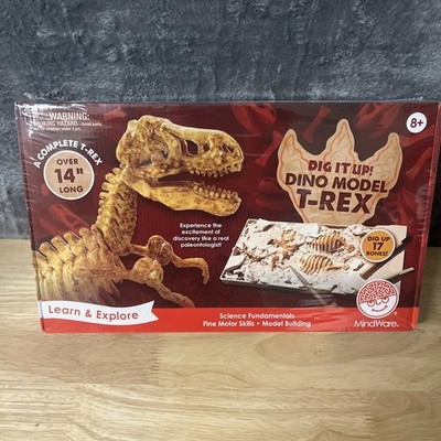 MindWare Dig It Up! Tyrannosaurus Rex 3D Skeleton - NEW SEALED