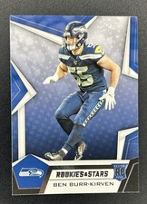 2019 Rookies and Stars Ben Burr-Kirven #184 Rookie RC Seattle Seahawks NFL (J)