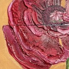 Mantra Media Studio Poppy Flower Painting on Canvas, 8x10, Contemporary, Signed — photo 3