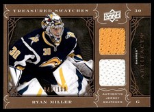 2009-10 Artifacts Treasured Swatches Ryan Miller Jersey 143/199 Buffalo Sabres