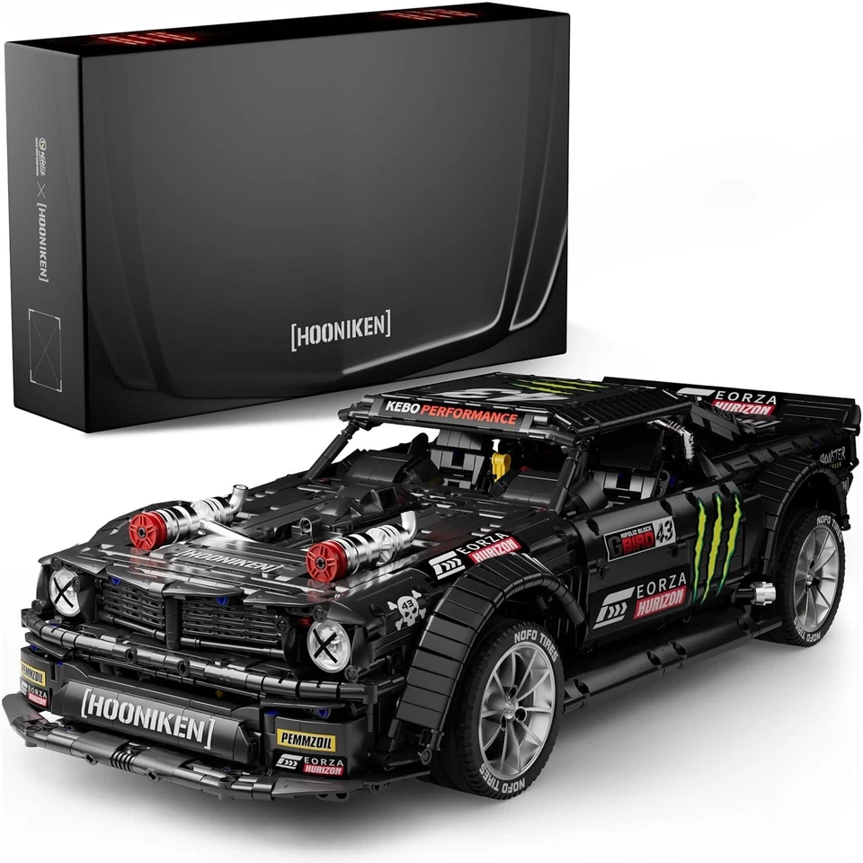 HOONIKEN Sportwagen 3141 Teile | Technik & Klemmbausteine | Erwachsene